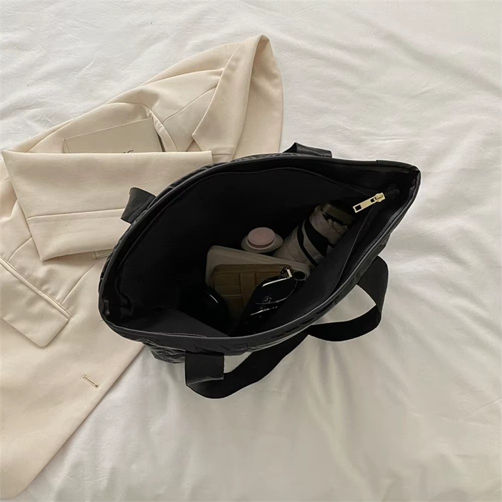 Pikowana torba typu shopper