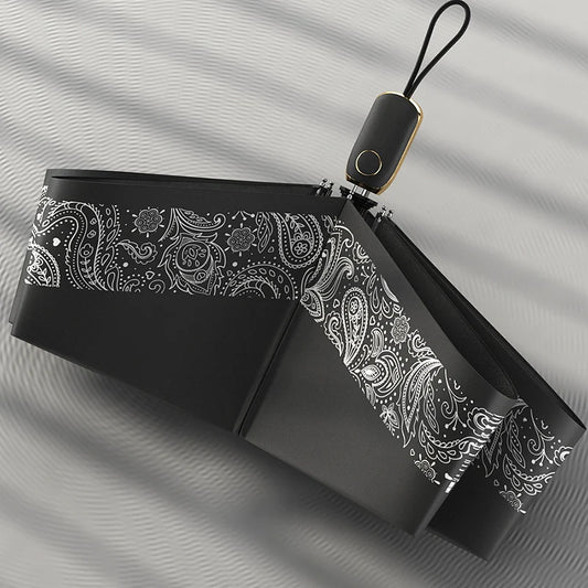 Automatyczna parasolka w ozdobne wzorki