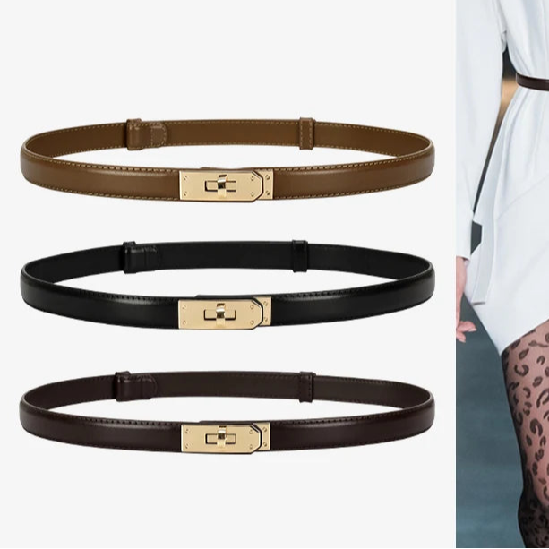 Skórzany ozdobny pasek