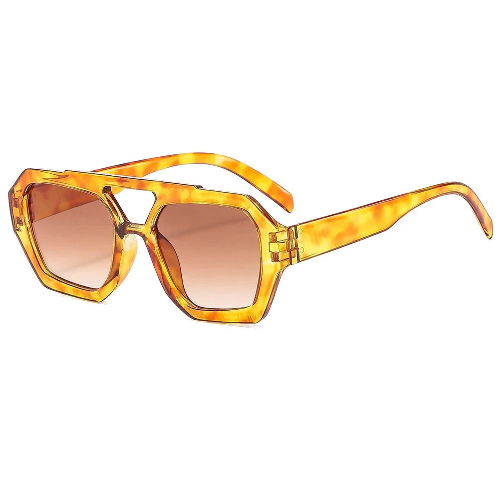 Duże okulary przeciwsłoneczne retro