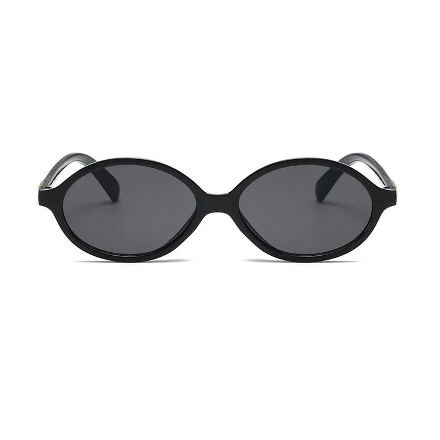 Owalne designerskie okulary przeciwsłoneczne