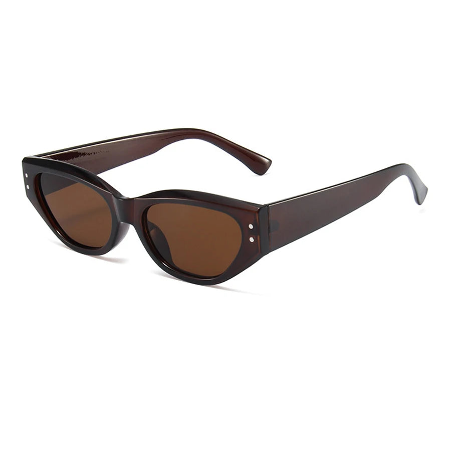 Eleganckie okulary przeciwsłoneczne kocie oko