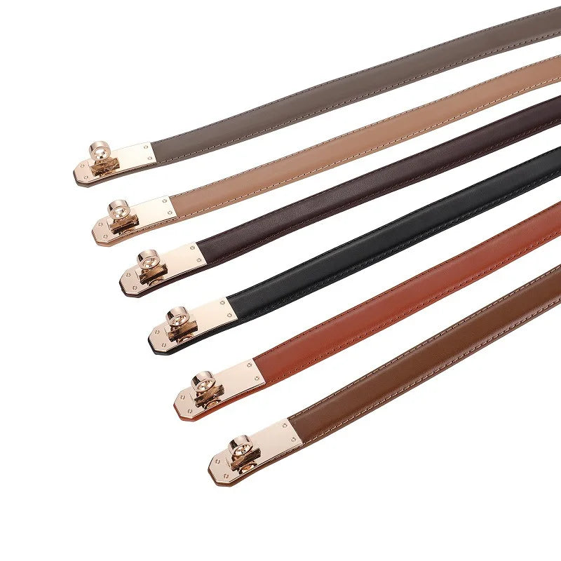 Skórzany ozdobny pasek