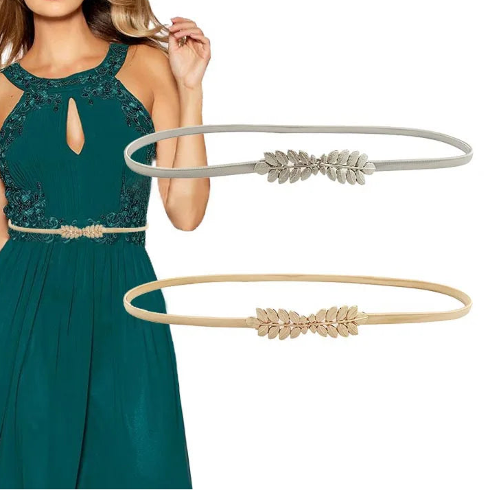 Elastyczny ozdobny pasek z metalu