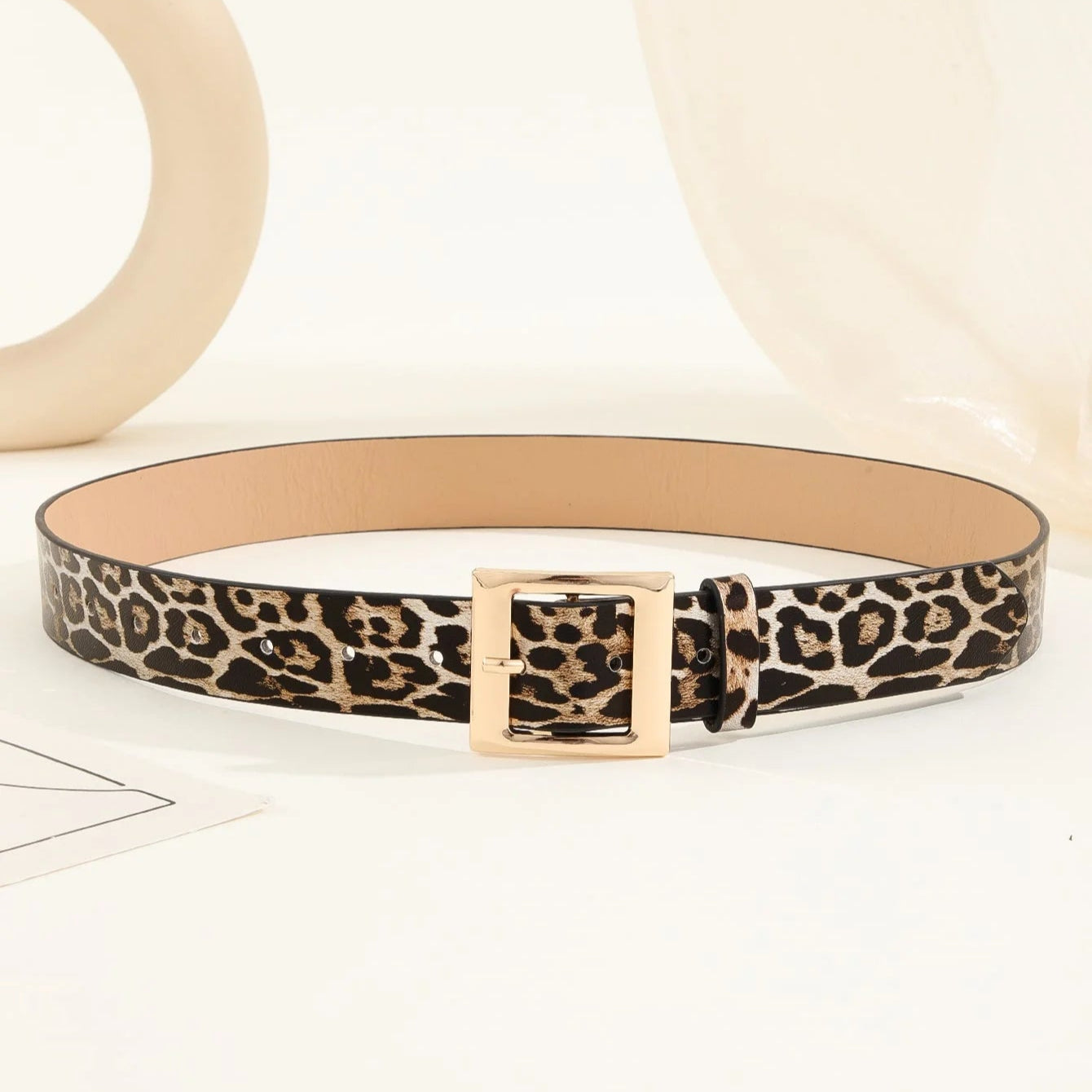 Pasek wzór leoparda