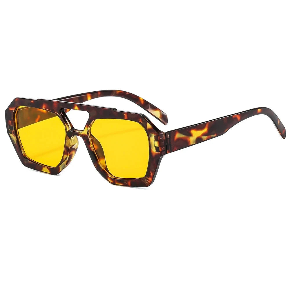 Duże okulary przeciwsłoneczne retro