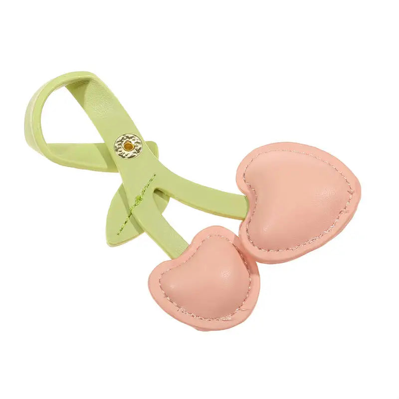 Zawieszka skórzana serduszka