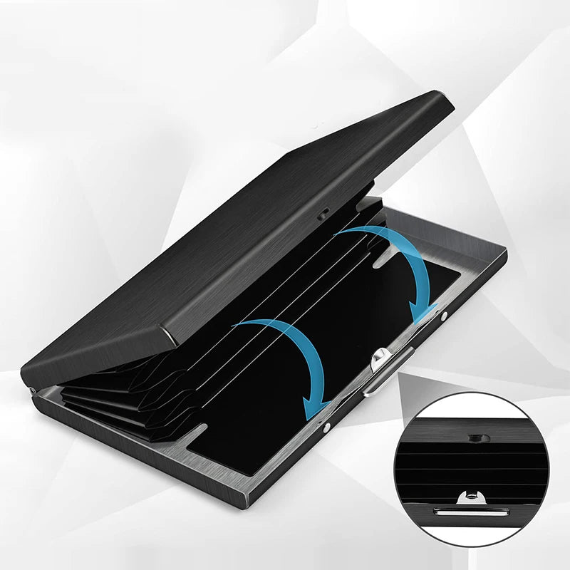 Metalowe etui na karty