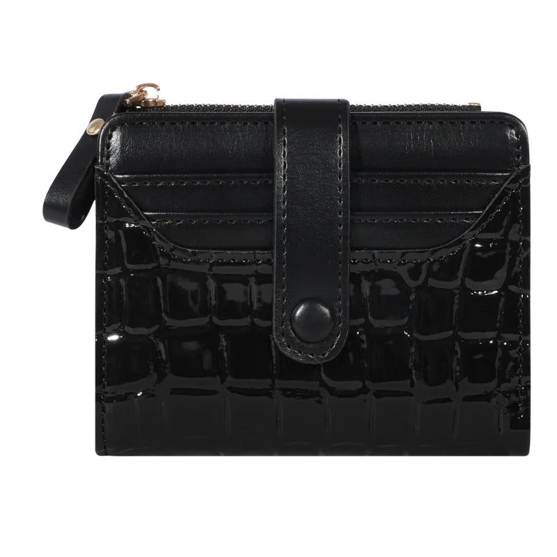 Elegancki portfel lakierowany