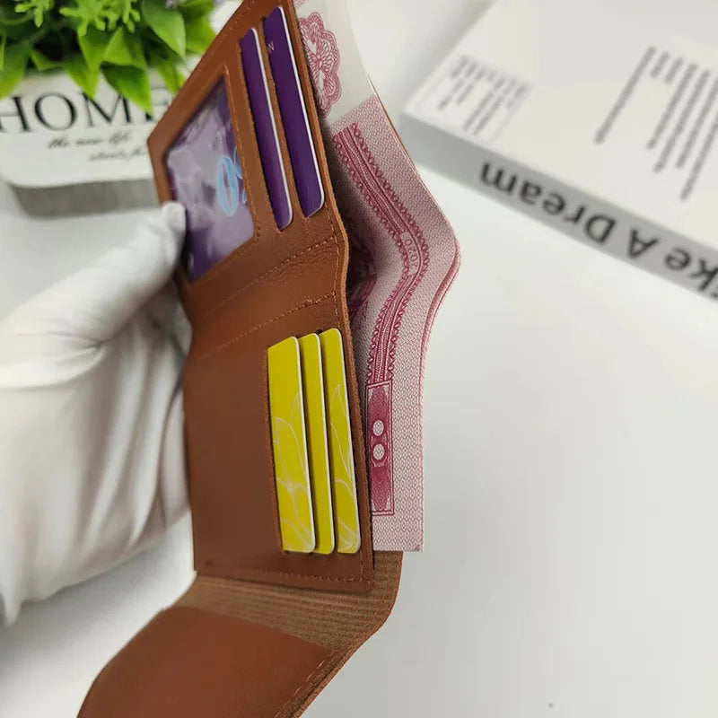 Minimalistyczny składany portfel