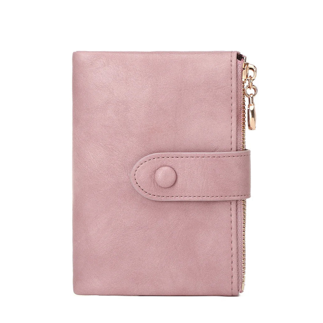 Minimalistyczny rozkładany portfel z odpinanym etui na karty