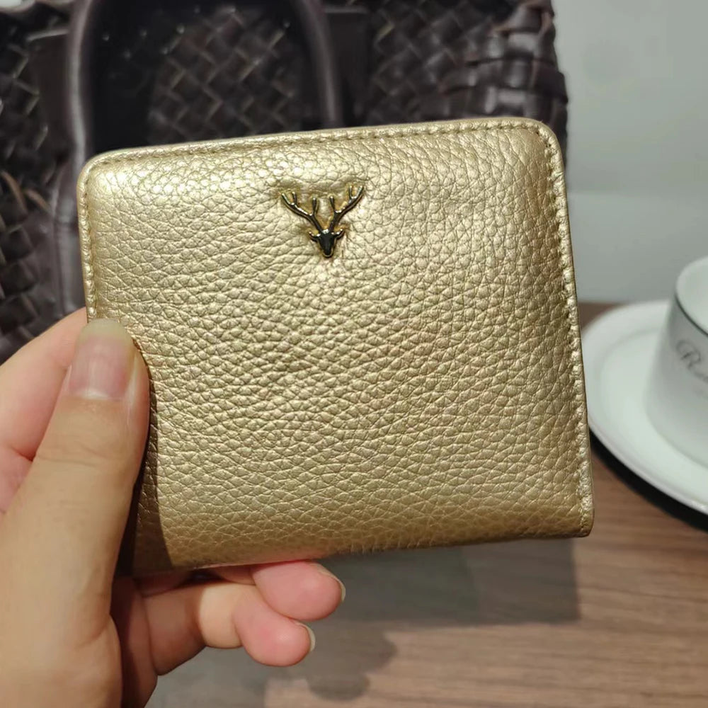 Klasyczny skórzany portfel