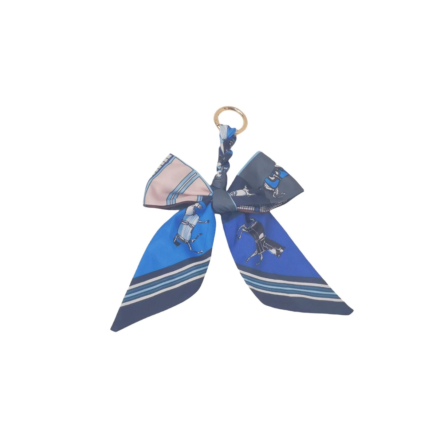 Zawieszka materiałowa kokarda