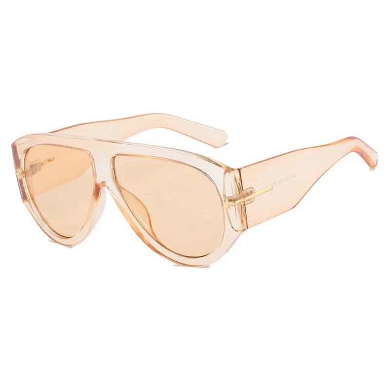 Masywne okulary przeciwsłoneczne vintage