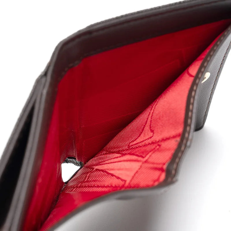 Portfel w monogram z kłódką