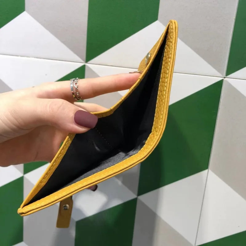 Klasyczny skórzany portfel