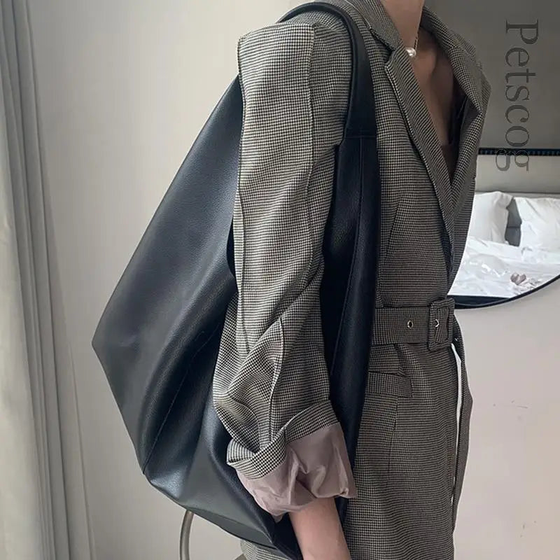 Duża torebka worek typu shopper