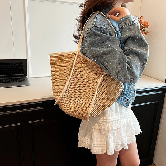 Pleciona torba na ramię