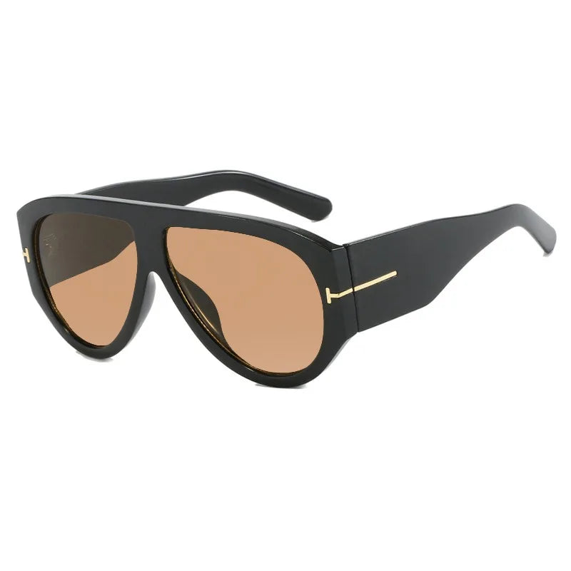 Masywne okulary przeciwsłoneczne vintage
