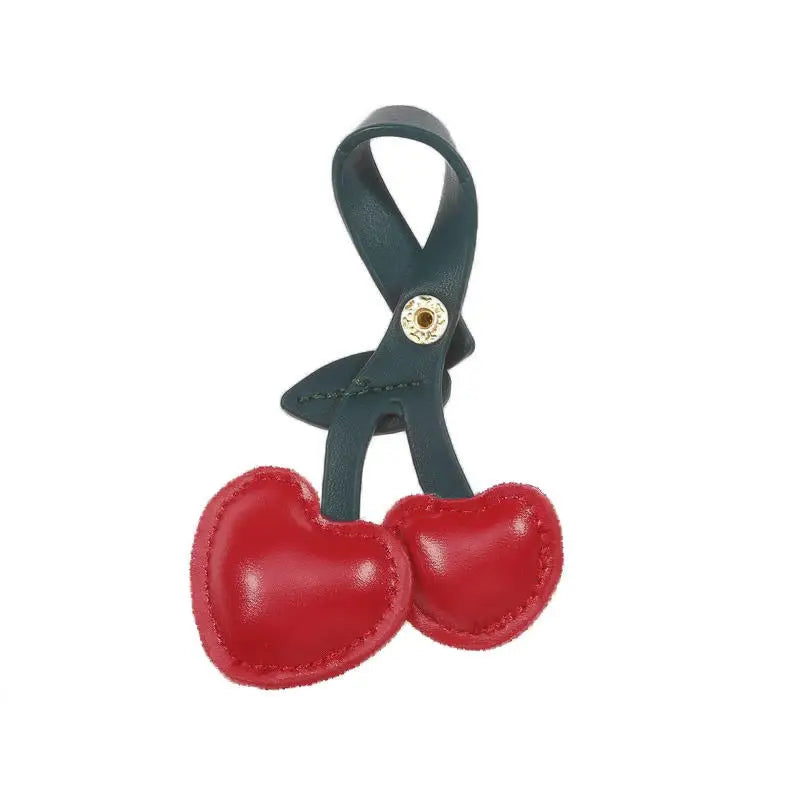 Zawieszka skórzana serduszka