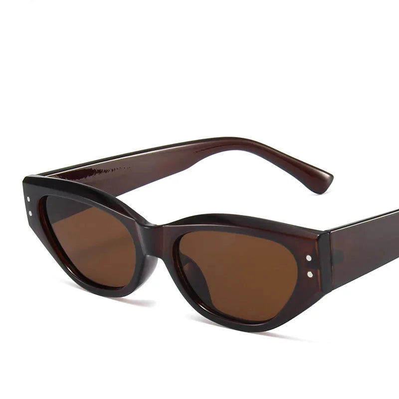Eleganckie okulary przeciwsłoneczne kocie oko