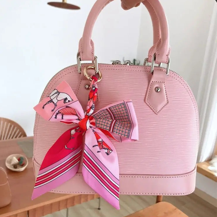 Zawieszka materiałowa kokarda