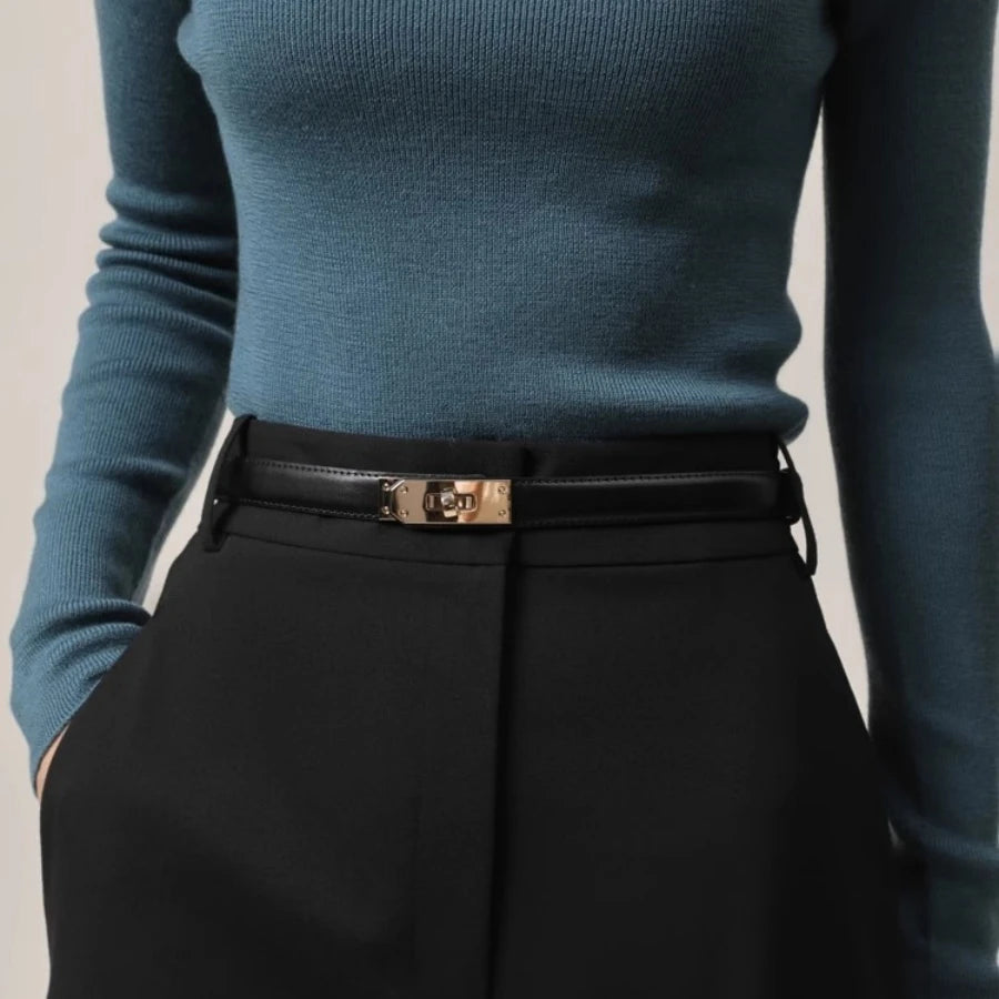 Skórzany ozdobny pasek