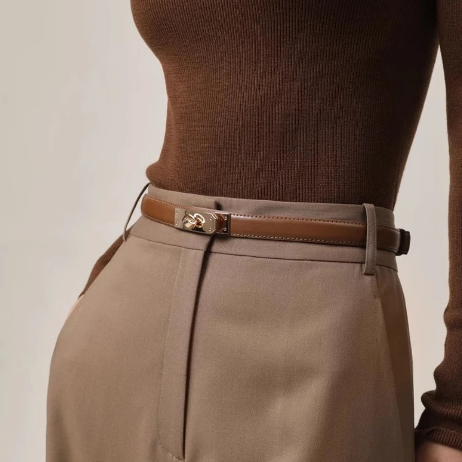 Skórzany ozdobny pasek