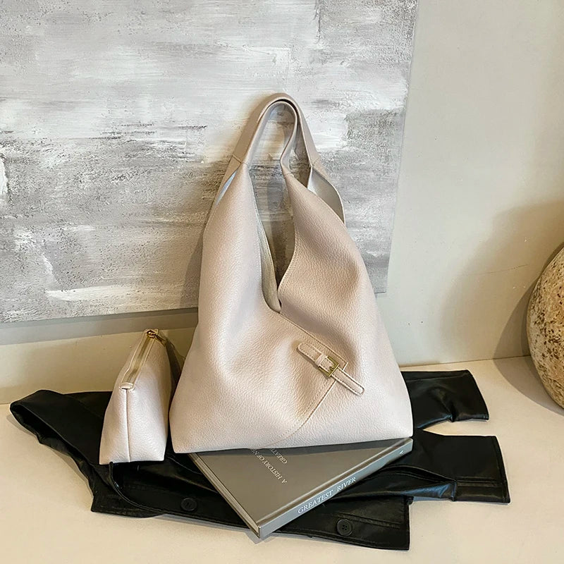 Skórzana torba worek na ramię