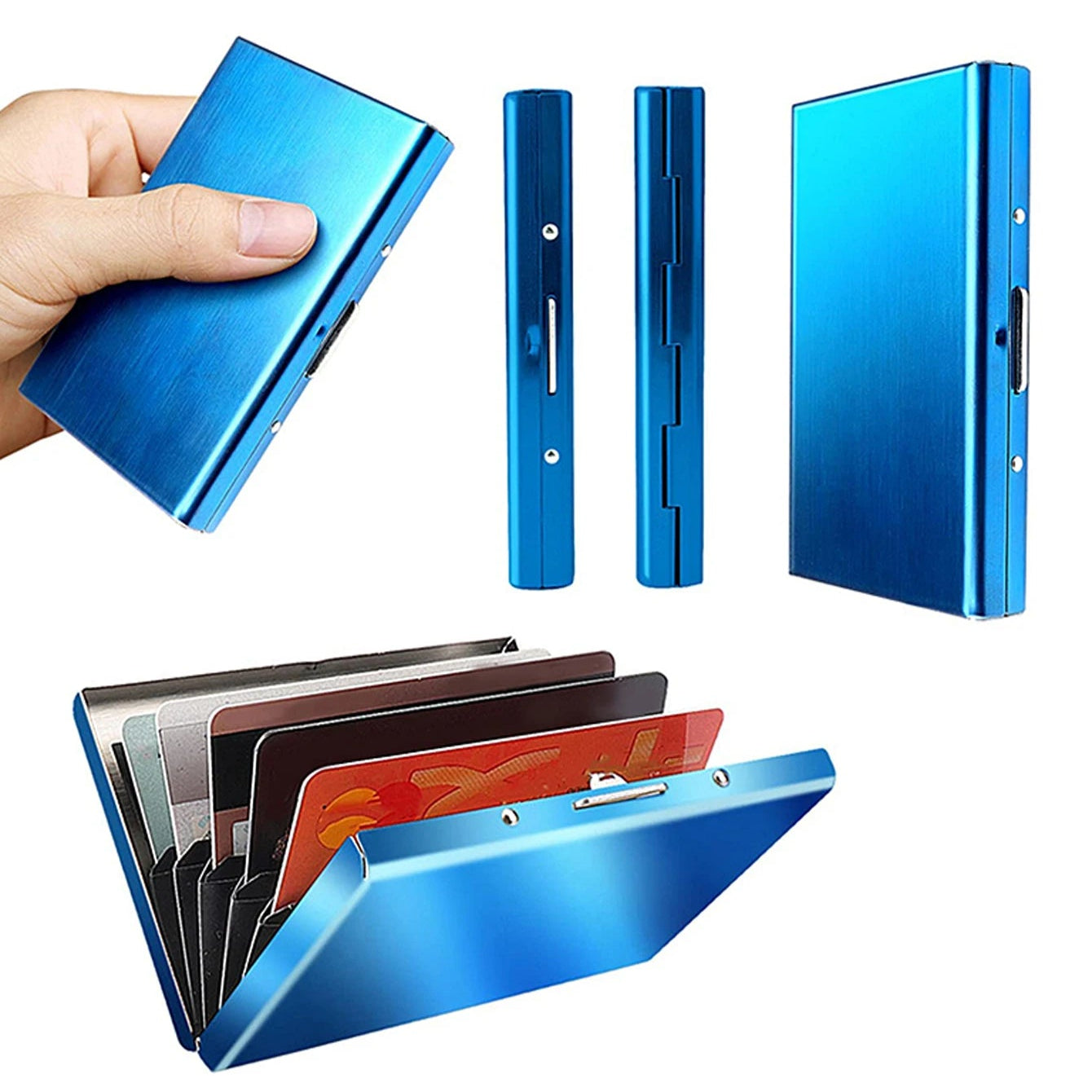 Metalowe etui na karty