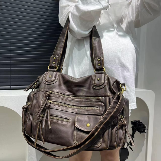 Duża torebka w stylu vintage