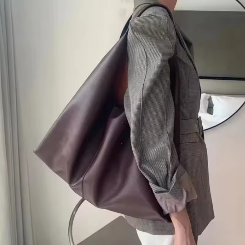 Duża torebka worek typu shopper