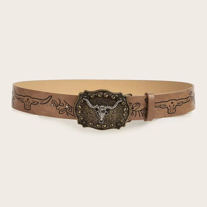 Kowbojski pasek w stylu vintage