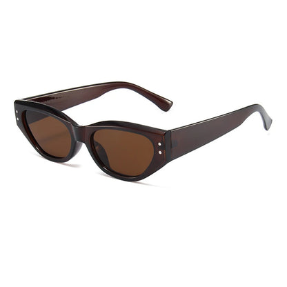 Eleganckie okulary przeciwsłoneczne kocie oko