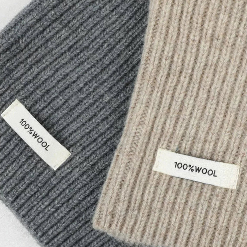 Wełniana balaclava damska