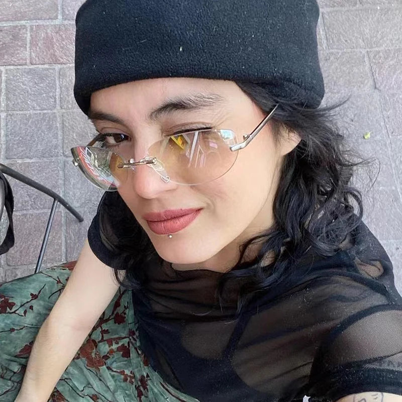 Okulary przeciwsłoneczne Y2K