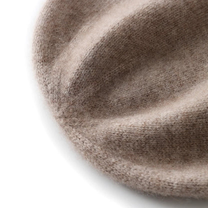 Zimowa czapka z kaszmiru