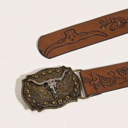 Kowbojski pasek w stylu vintage