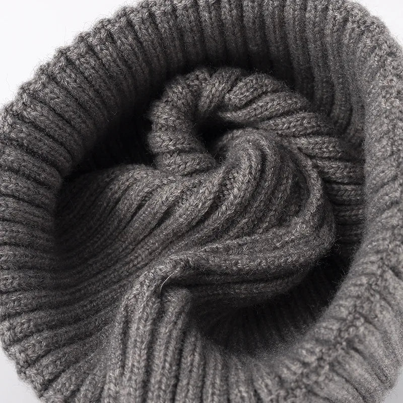 Czapka zimowa z dzianiny